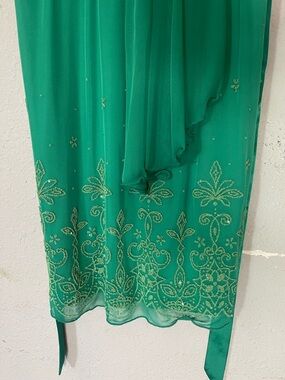 BCX Teal Green Sleeveless Dress Top